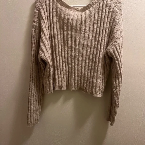 Forever 21 Women's Cream Cardigan Sweater - Picture 4 of 4